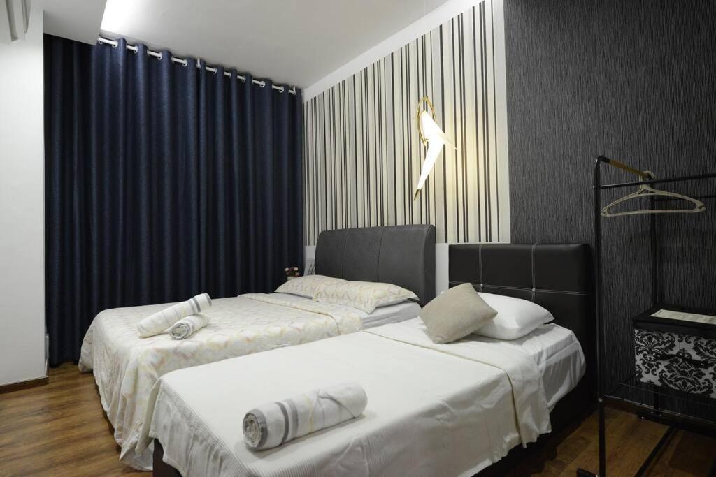 8Pax Cozy Home Stay Jazz Suites 1 Vivacity Kuching Sarawak 3Br Exterior foto